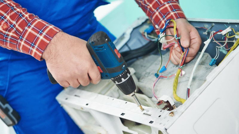 Çayırova Samsung Samsung çamaşır makinesi kart tamiri – Su almama arızası orijinal parça ile giderildi. - Teknik servis örneği